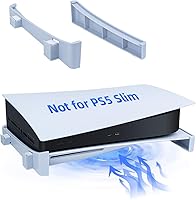Vista 1 de Mcbazel Soporte horizontal para PS5, accesorios de soporte base compatibles con Playstation 5 Disc y ediciones digitales, grisblanco