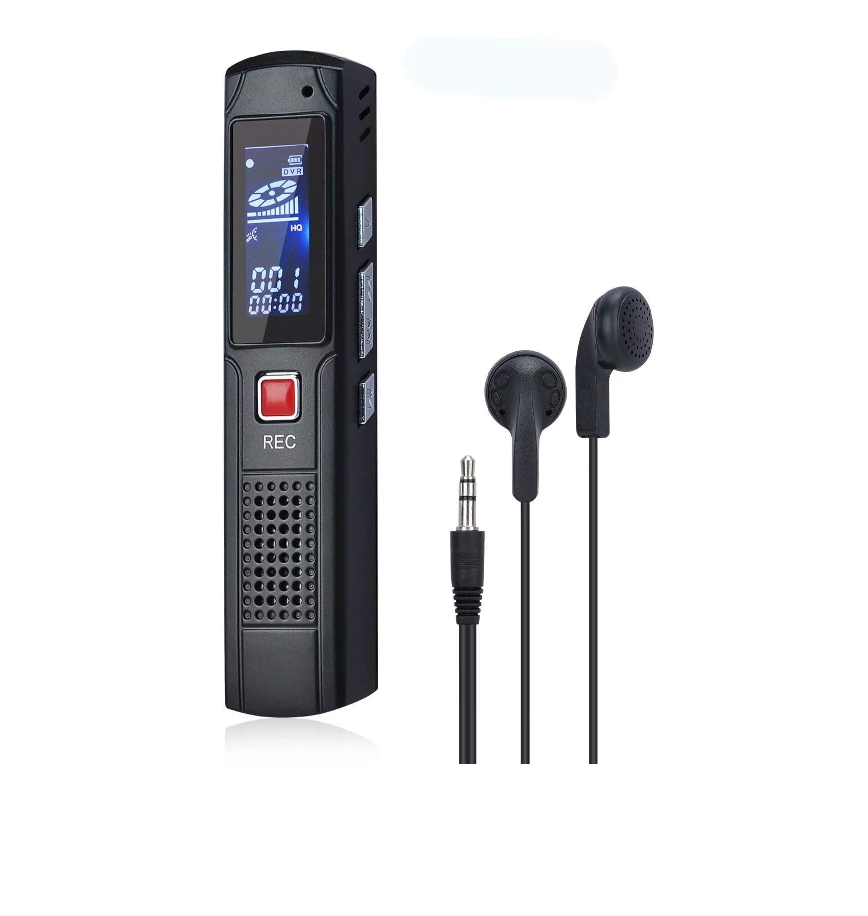 SPYTECTIFY Digital Voice Recorder 8GB Sound Audio Recorder Pen Mini Audio Recorder with USB Charging, MP3 Player/AB Repeat, Voice Recorder for Lectures, Meetings, Interviews, Teaching-image-20