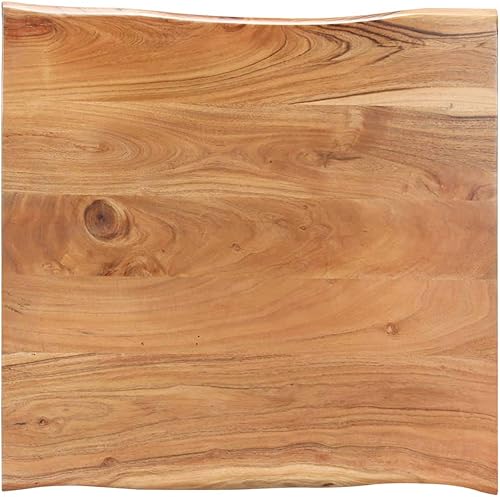 Miniatura 6 de Mesa de centro ajustable, mesa de centro de moda adecuada para sala de estar, oficina, balcón, estudio con bordes vivos de 23.6 x 23.6 x 15.7