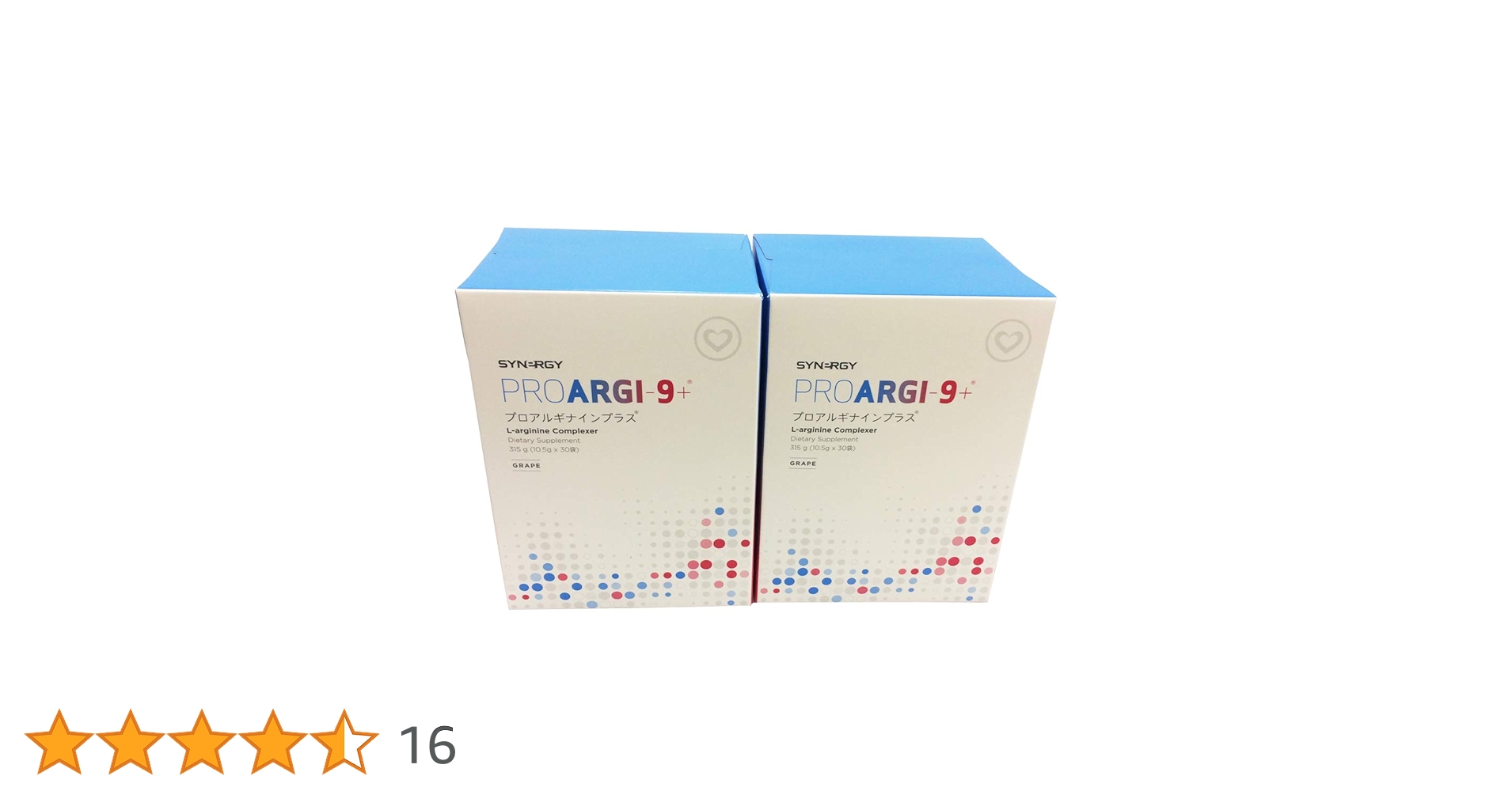 【新品】シナジーワールドワイド　プロアルギナインプラス プロアルギナインプラス グレープ 30袋 箱は折り畳んで発送