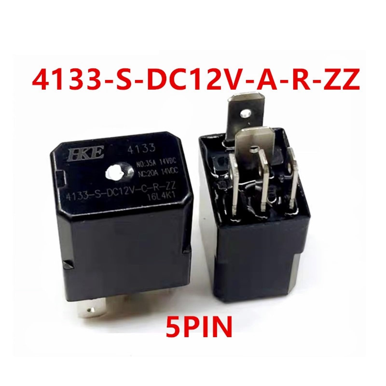 Relé for automóvil 5 piezas 4133-S-DC12V-AR-ZZ 35 A 12 V CC(5 PIN)