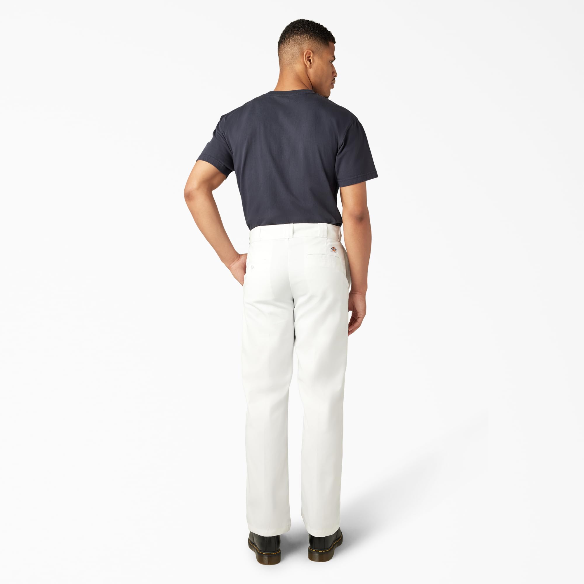Dickies Herren Original 874 Work Pants Lässige Business-Hose, Weiss/opulenter Garten, 32W / 32L