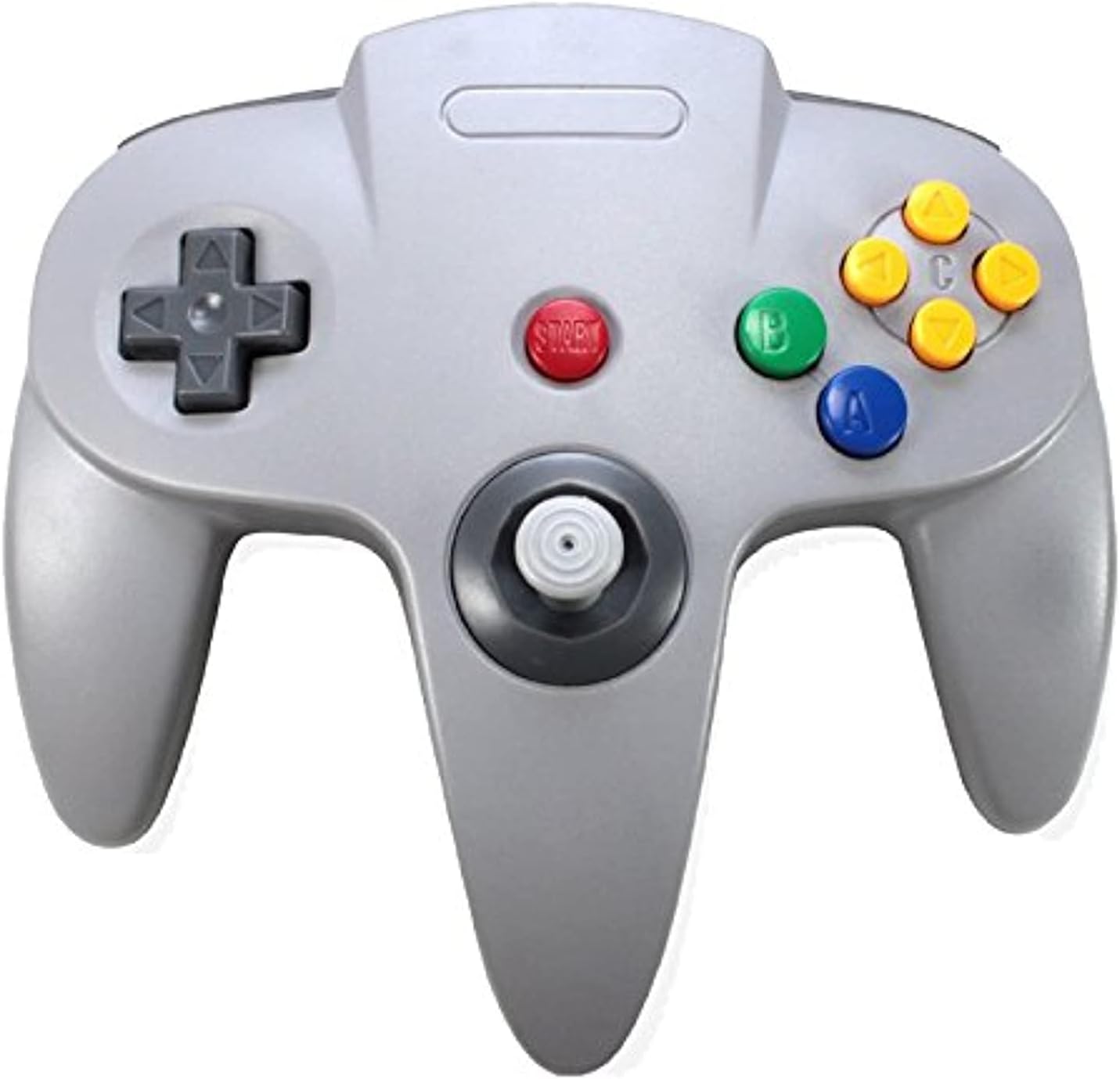 3rd Party Nintendo 64 N64 Classic Controller - Gray