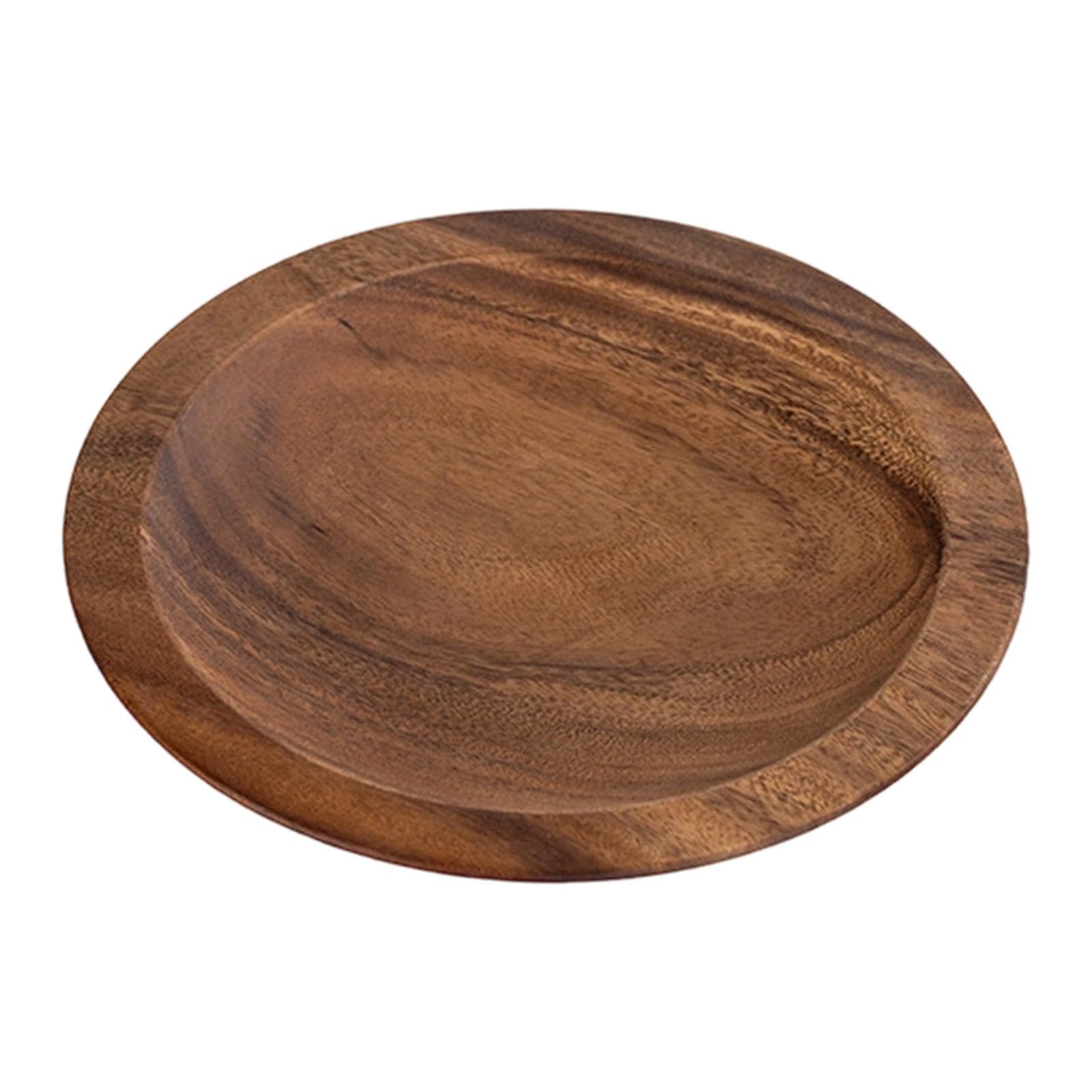 Cuenco de Madera para Ensalada, Cuenco para Servir, Suministros multifuncionales, mostrador, rústico, Comedor, Cocina, Durabilidad, decoración del, L