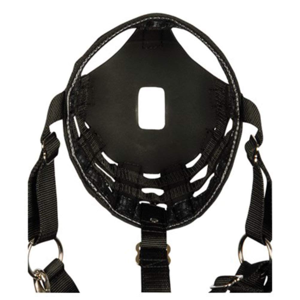 Harry`s Horse Maulkorb Nylon/Gummi, schwarz Fressbremse, Kolik, Anweiden..