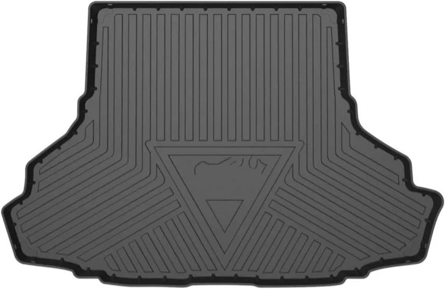 For Mustang 2015 2016 2017 2018 2019 2020 Custom Car Waterproof Rubber Accessories Trunk Mat Car Trunk Mat
