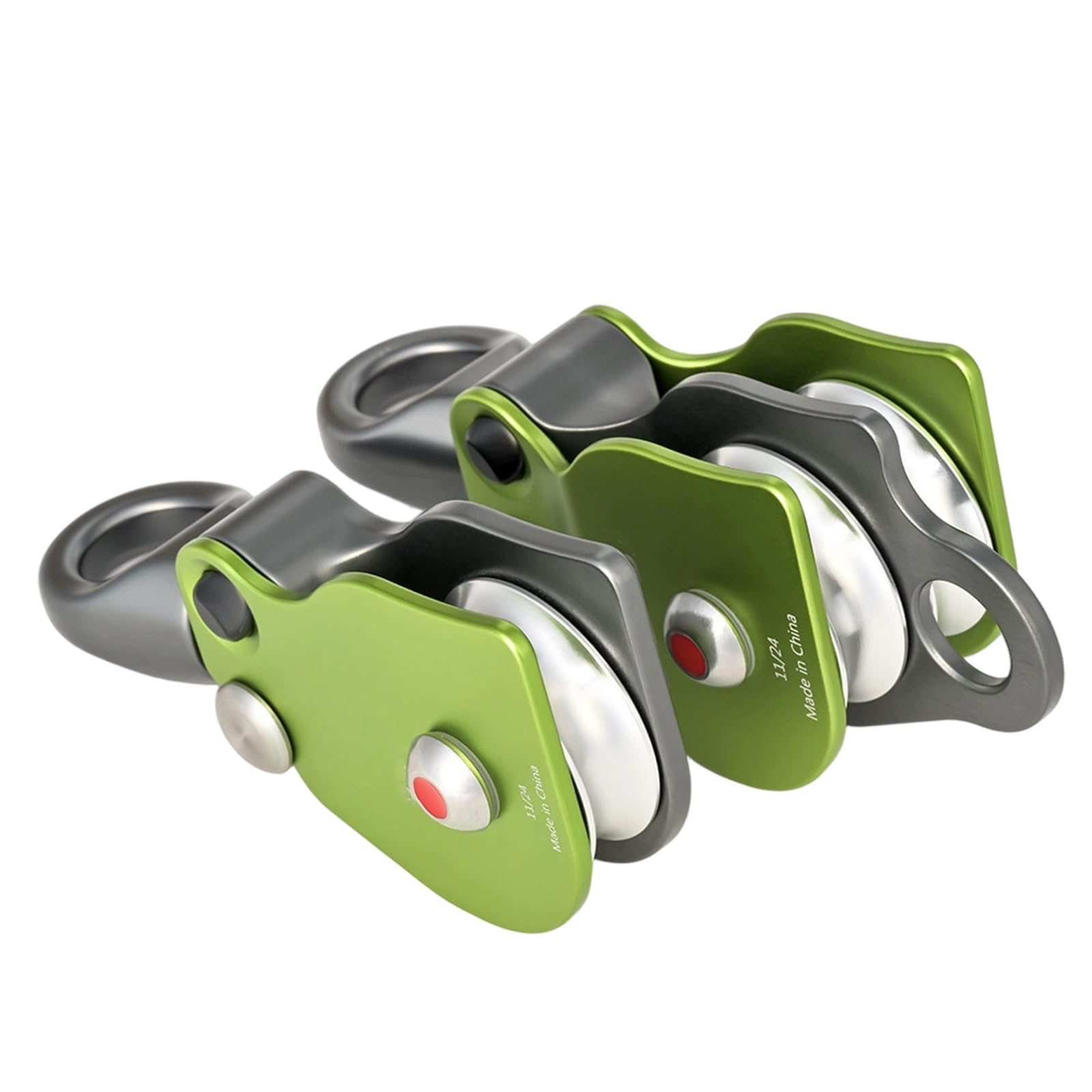 Deberes Sistemas de polea Simple Doble de Deslizamiento con diseño Resistente a enredos para Deportes de montañismo Aire Libre Polea Doble
