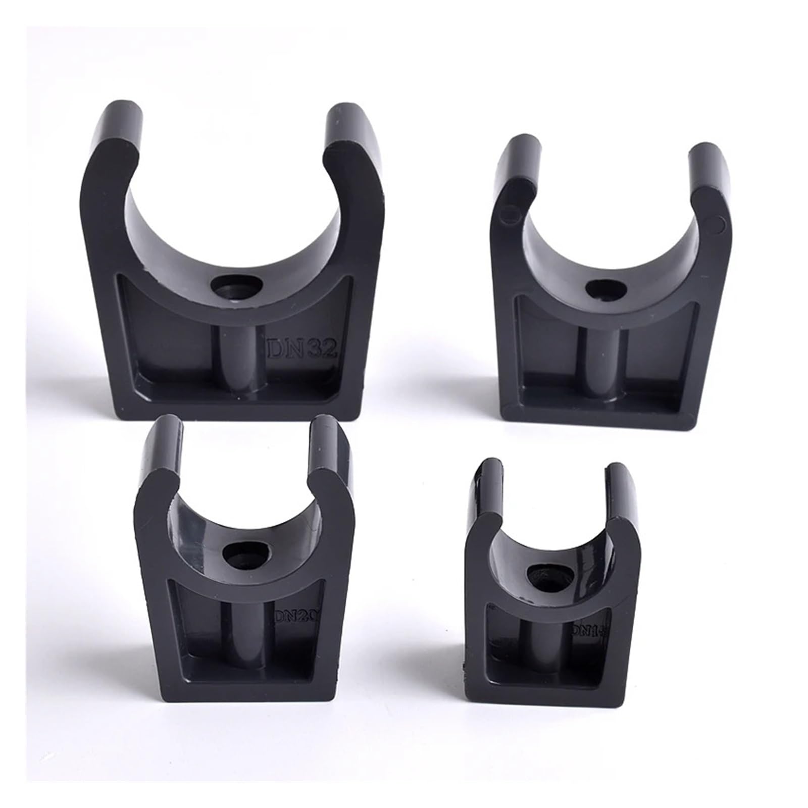 Plastikowe klipsy do węży Zaciski rurowe UPVC o średnicy wewnętrznej 20-63 mm Wspornik rur wodnych Złącze rurowe UPVC(Inner Dia 63mm,5pcs)
