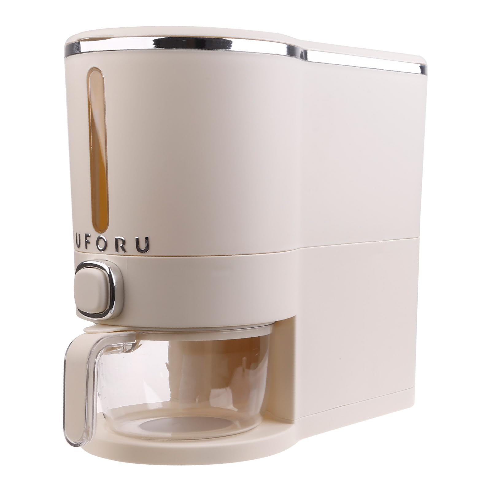 Nucelit Type Rice Dispenser Sealed Design Food Dispenser Cereal Rice and Grain Storage Container for Kitchen Sealed Jar Proof Storage