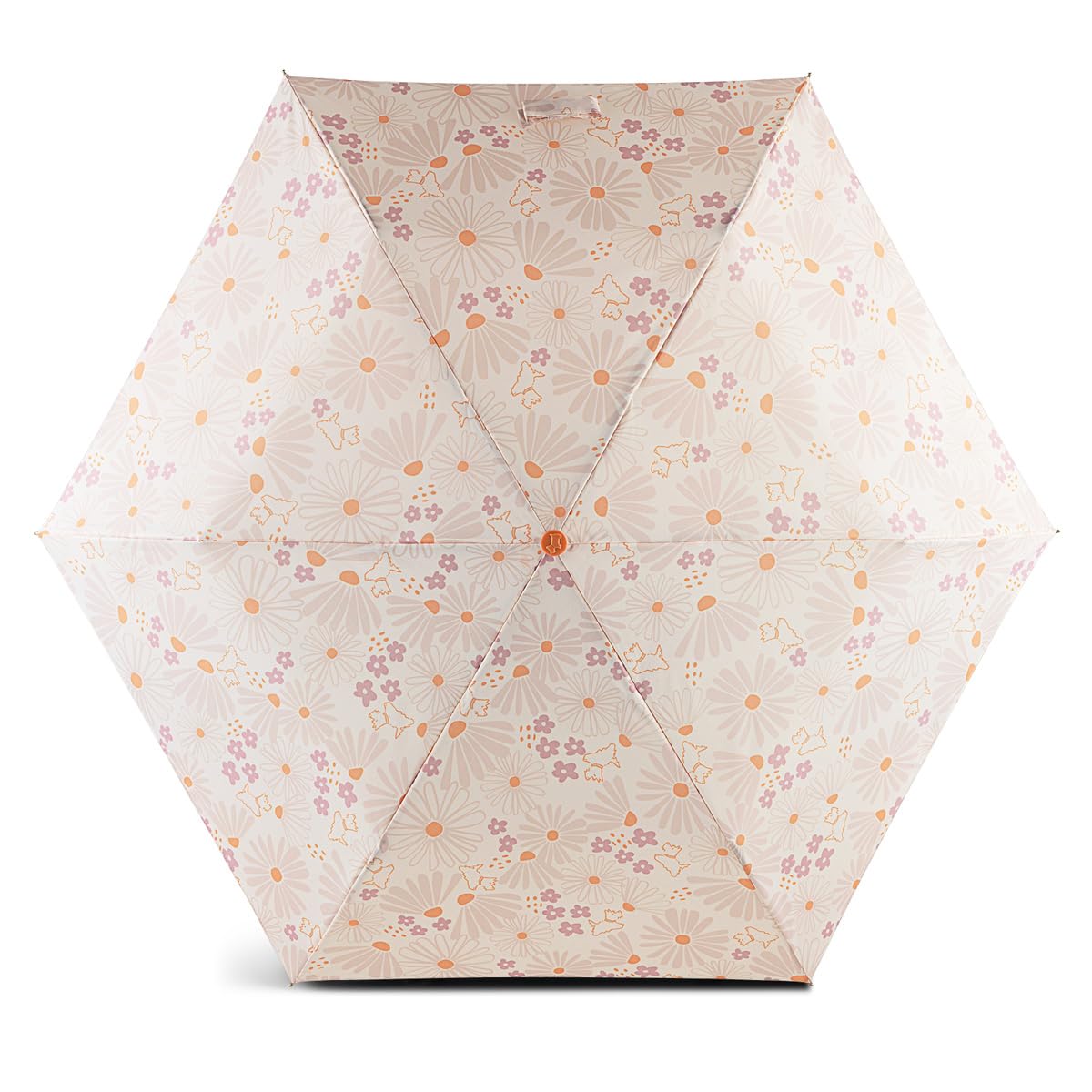 RADLEY London Mini Telescope Umbrella Blooms in Chalk