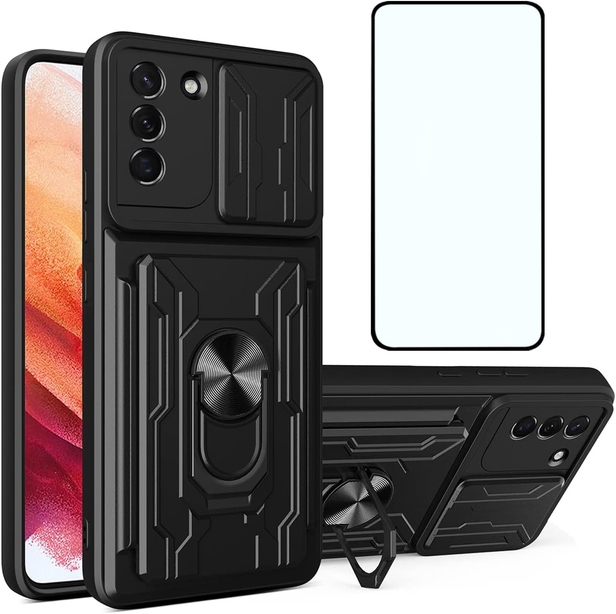 KOARWVC Phone Case for Galaxy S21 Case, Samsung S21 SM