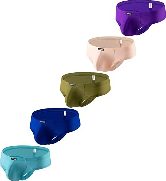 Mens Cheeky Thong Underwear Sexy Soft Comfortable Breathable Briefs