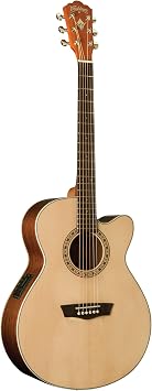 Washburn Harvest G7SCE Grand Auditorium Cutaway Acoustic Electric Guitar WG7SCE-A