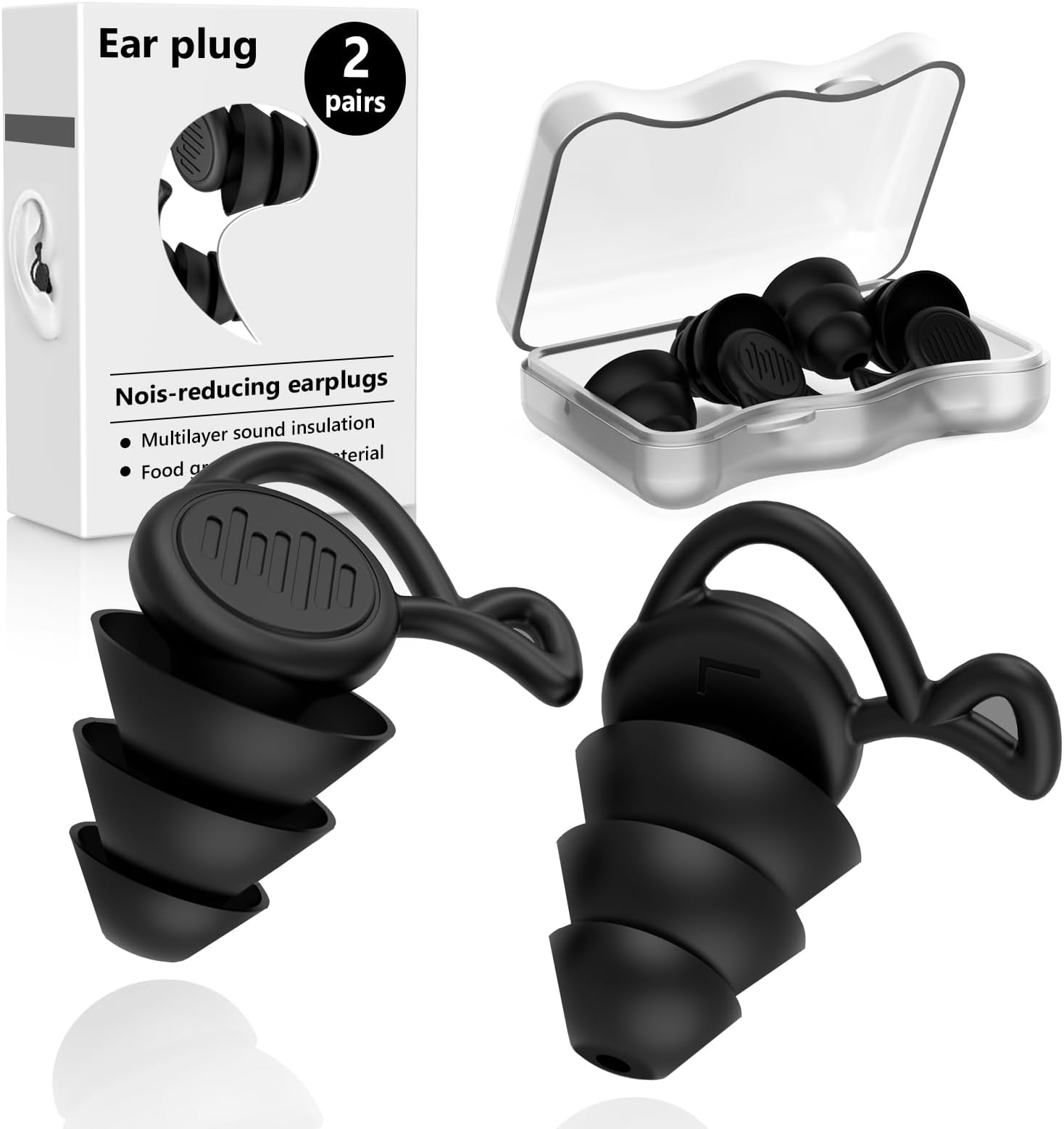 Ear Plugs for Sleeping Noise Reduction, Super Soft, 33dB
