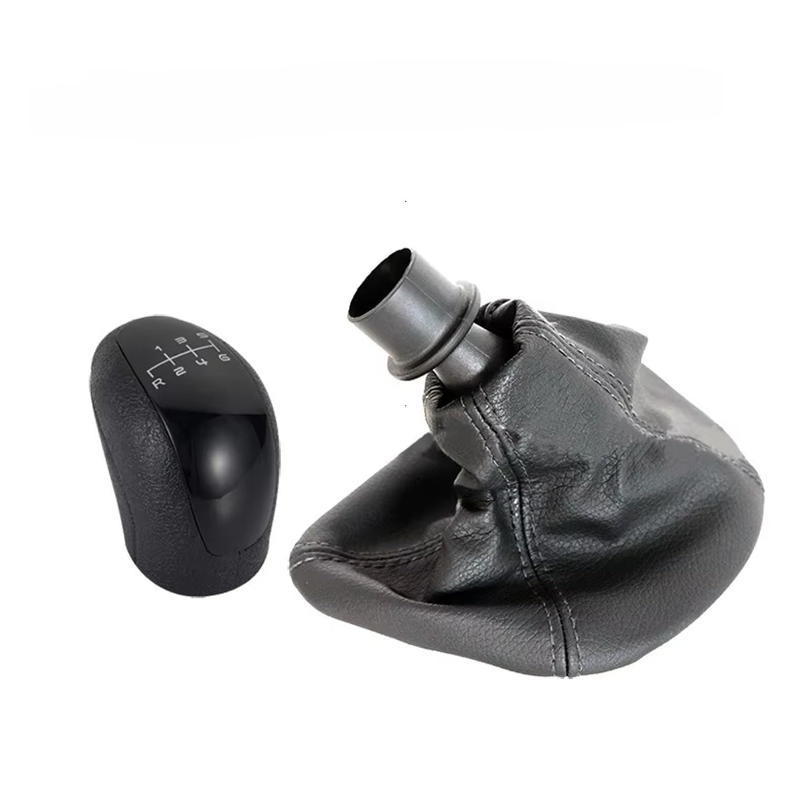 WYLWSHA Shift Gear Knob Cover for Benz for Vito for Viano for W639 2003-2010 Gear Shift Knob Shifter Lever Head(6 Speed-1Set)