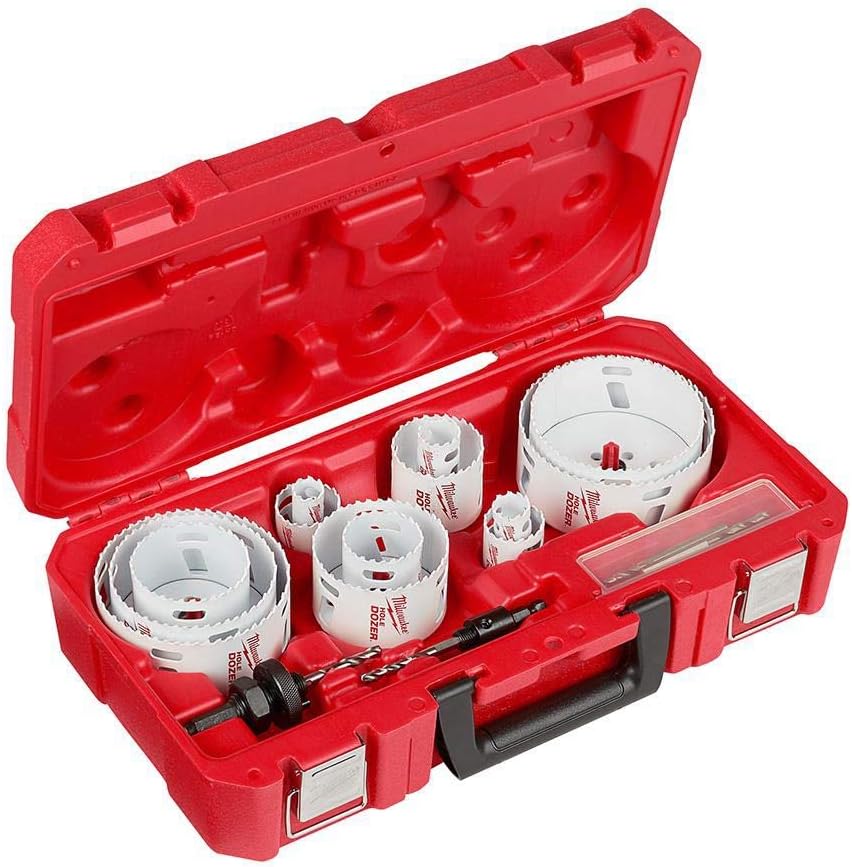 Super Sale 🛒 Milwaukee 49-22-4170 Hole Dozer General Purpose Bi-Metal Hole Saw Set, 20-Piece