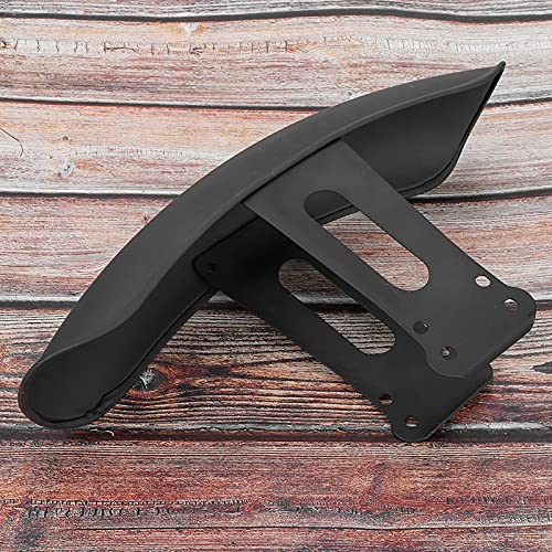 Image of Universal Motorcycle Front Mud Flap Guard Fairing Mudguard Cover Mud Guard Front and Rear Compatible for CG125 Retro (Black), Automotive Exterior, Wheel s, s