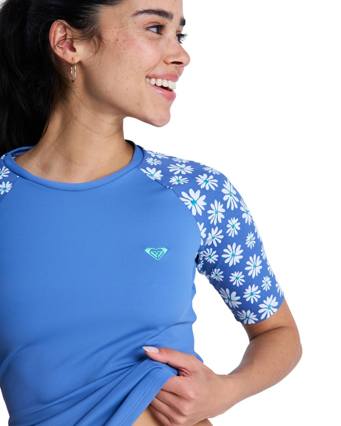 Roxy The Classic Lycra SS Pt T-Shirt Femme (Lot de 1)