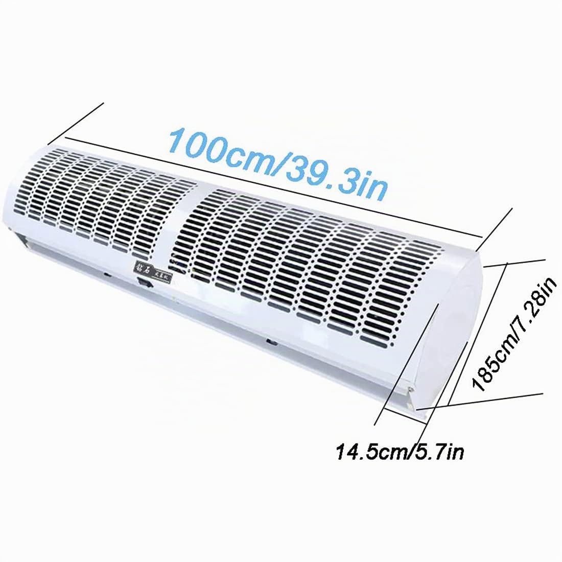 Cortina De Aire, Cortina De Aire Comercial/Doméstica, Caja De Aleación, para Tiendas, Puertas, con Control Remoto, 2 Velocidades, Bajo Consumo, Silencio, 90cm