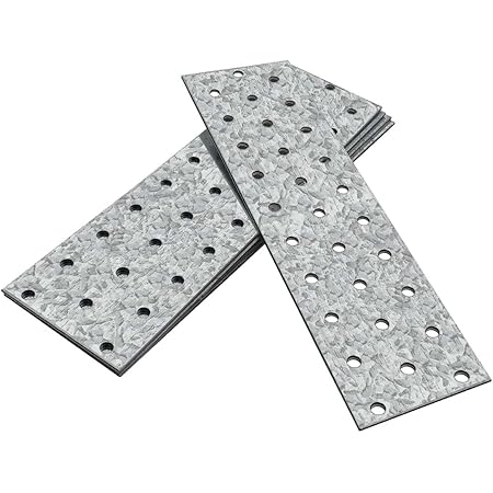 Fijación De Placas Rectas Planas, Conectores Planos De Acero Inoxidable Angulo Plano De Acero Inoxidable Para Reparar Madera Muebles Y Proyectos De Bricolaje 60 X 38 Mm 20 Piezas Shuxiuwang 8390613454010
