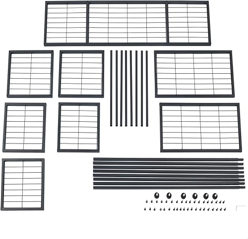 Miniatura 7 de HUSFITLY Soporte de metal para plantas, estante para flores, soporte para múltiples macetas para plantas, organizador de prevención de agua para