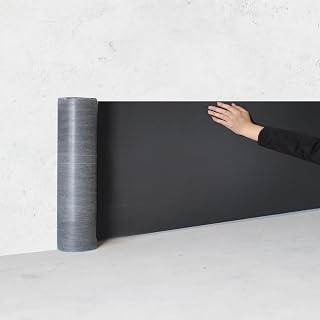 High Flexibility Mass Loaded Vinyl Sound Proof Barrier, 1 lb/sqft, 1 x 8 Feet MLV Insulation Sheet, Anti Vibration Deadening Soundproofing Material