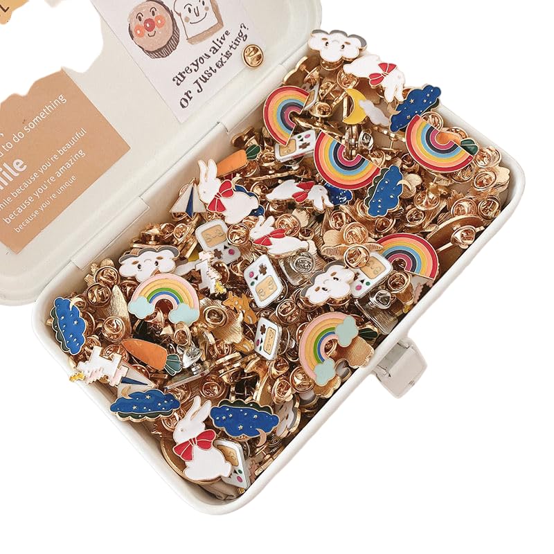 Kit 2 - Pins Broches Bottons Metal Para Mochilas Calças Chapéus