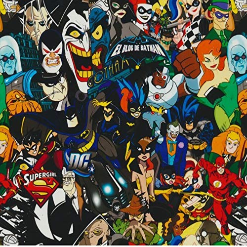Hydrographics Film Water Transfer Printing Film Hydro Dipping Dip Film Hydrographic Film Linear Meter Heroes & Villains Film