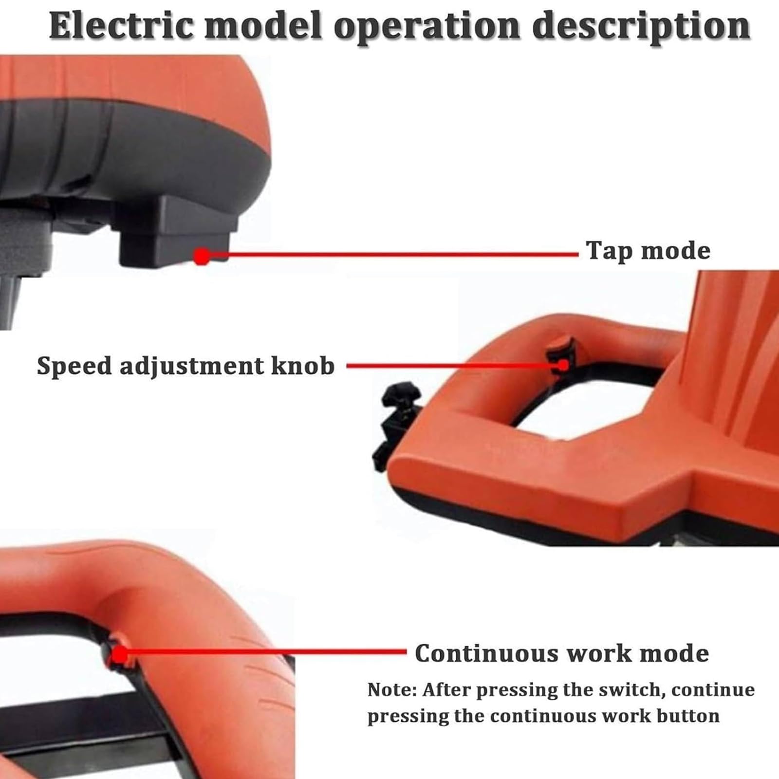 Mezclador eléctrico de pintura con velocidad ajustable de 0 a 800 RPM, cuchillas dobles y eje de acero inoxidable para tinta, revestimiento, adhesivo