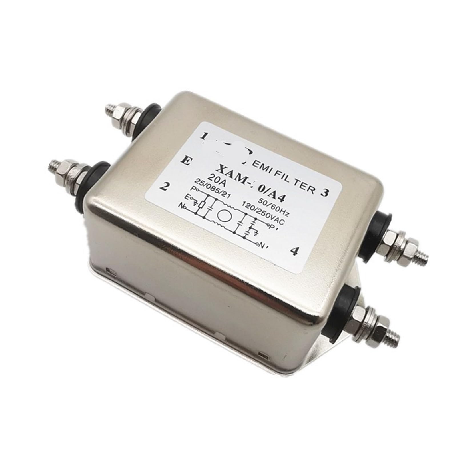 Filtre d'alimentation AC 220V 20A XAM-20A monophasé anti-bruit