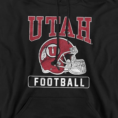 Miniatura 2 de University of Utah Sudadera con capucha oficial de baloncesto unisex para adultos