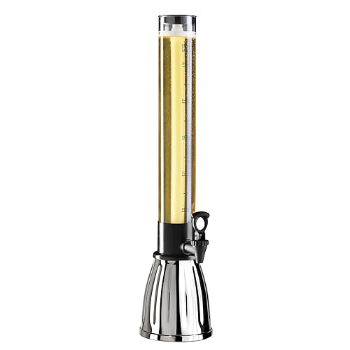 OGGI Beer Tower 88oz - Beverage Dispenser with Spigot &