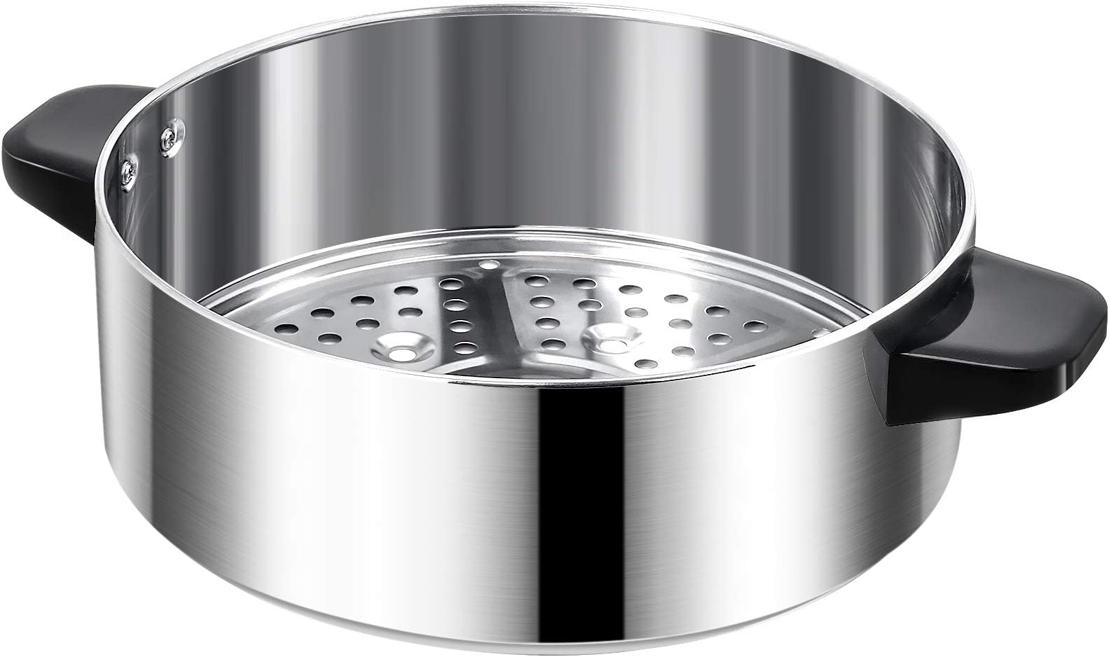 Amazon.com: Secura 2 Stainless Steel Food Steamer 8.5 Qt Electric Glass