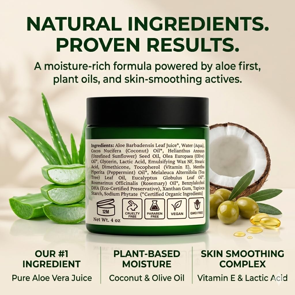 Natural Escapes Peppermint Foot Cream with 5% Lactic Acid