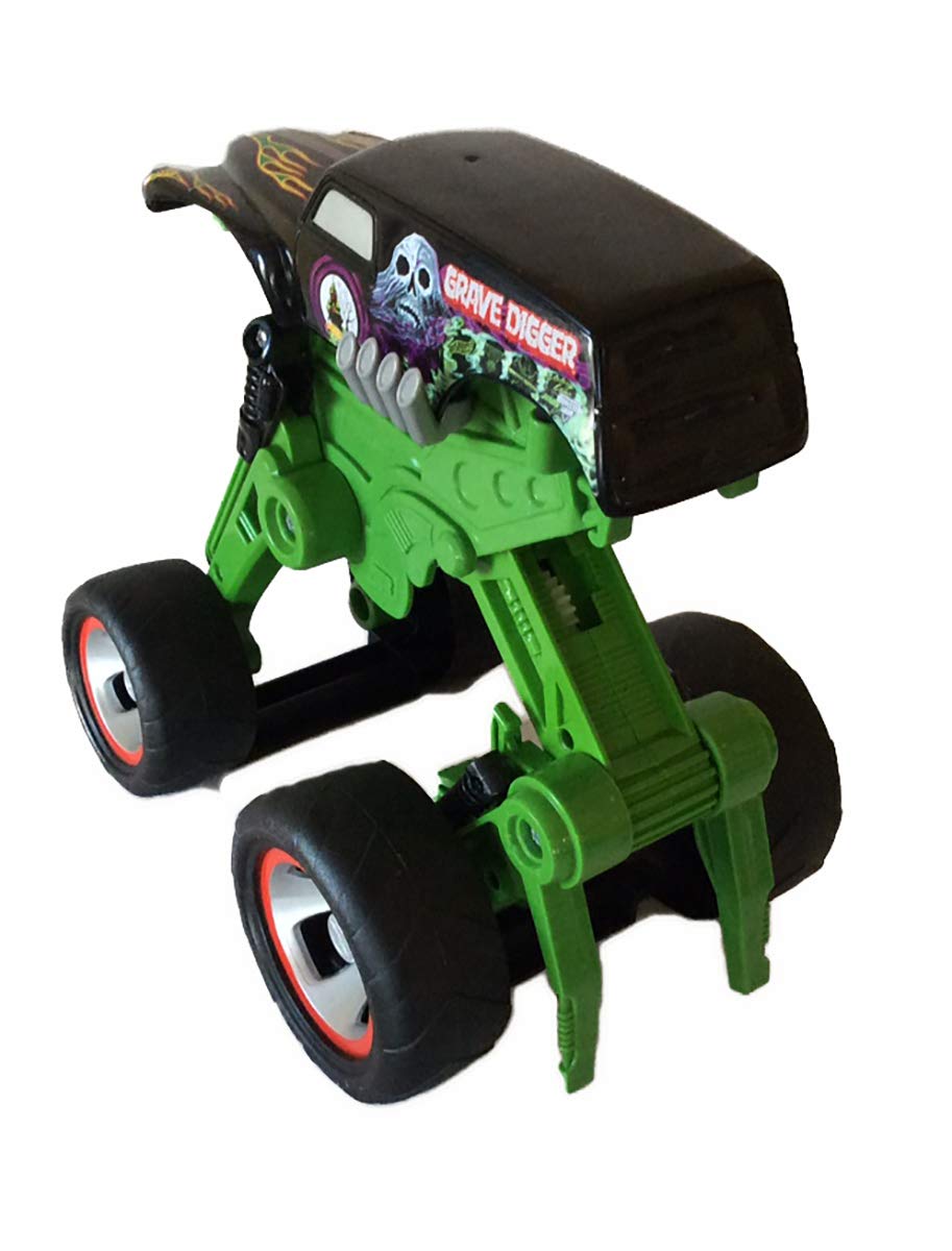 Hot Wheels Monster Truck Grave Digger Mega Air Jumper Monster Jam