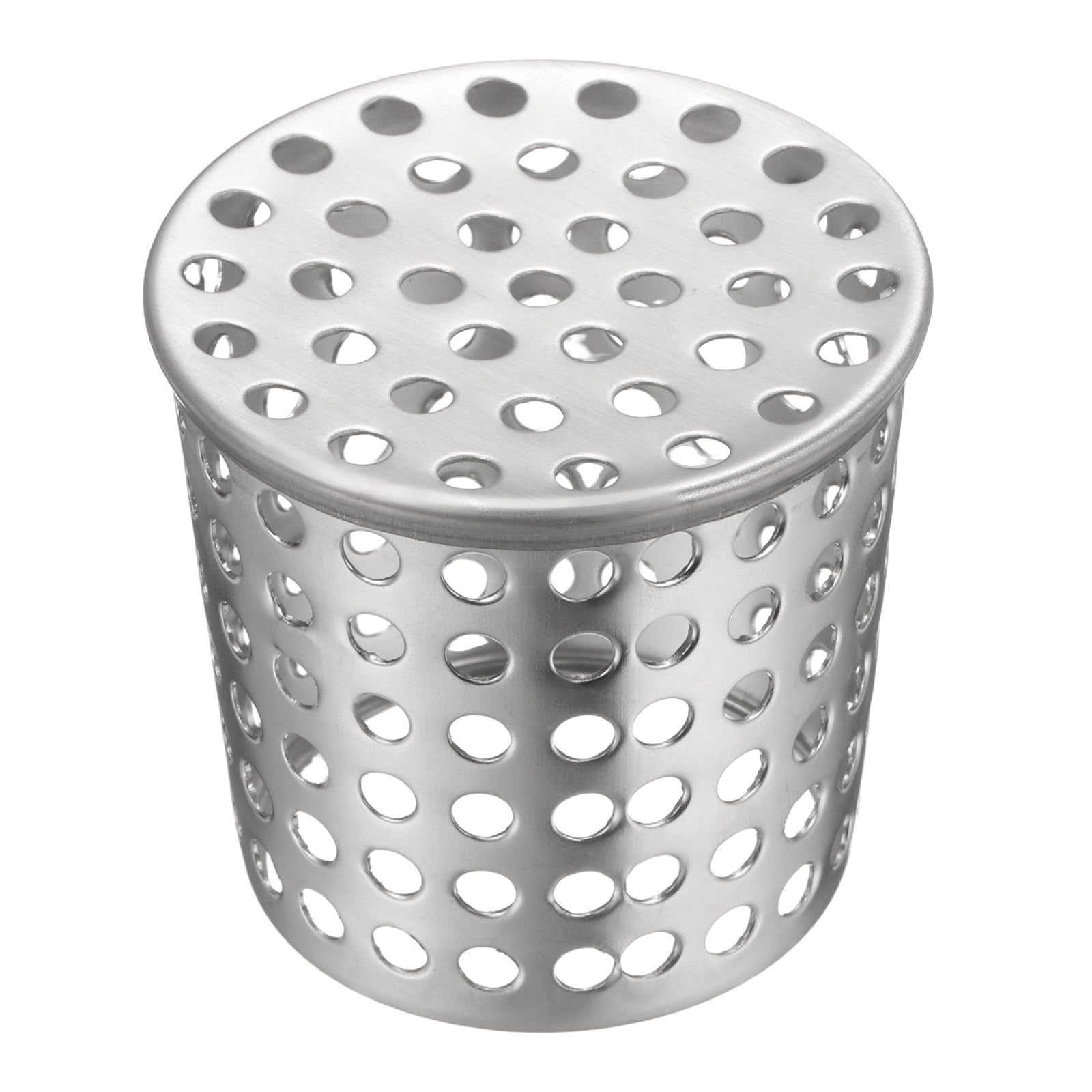 sourcing map PVC Termination Mesh Screen Vent Covers, Fit 1.97" to 2.48" 201 Stainless Steel Gutter Guard Filter, Conical Exhaust Pipe Cover Strainer for Furnace Roof Vent, Exhaust Pipe End Cap