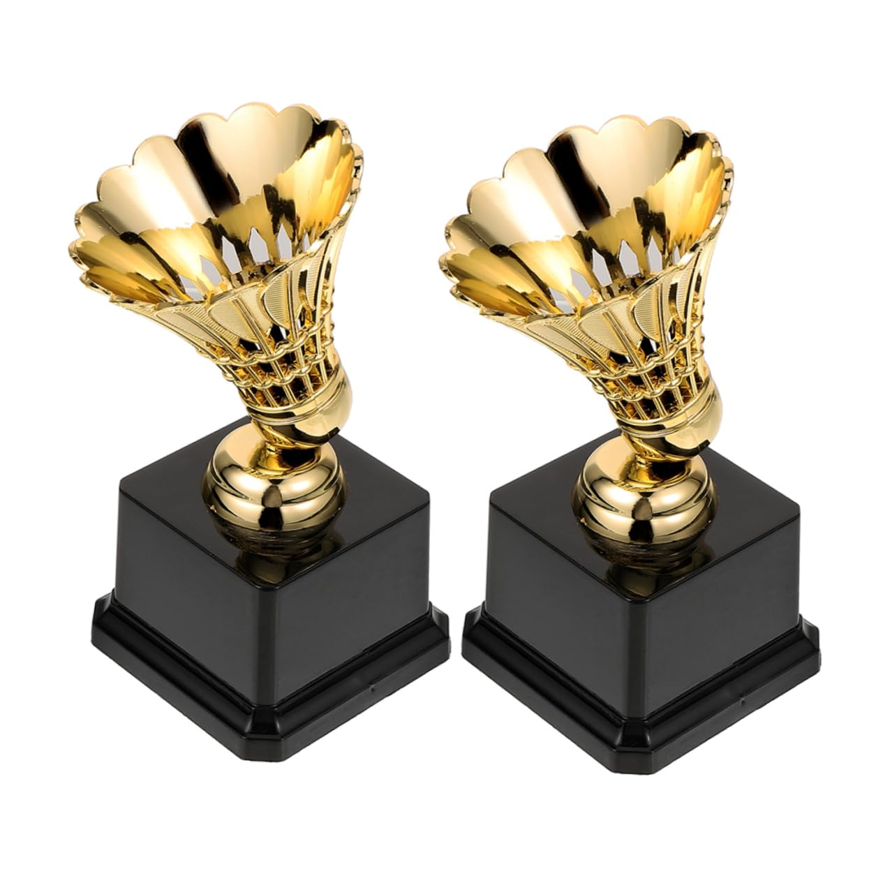 Abaodam Dekorative Badminton Trophäe Modell Wettbewerb Award Trophäe für Kindergarten Kreatives Design Dekor für Spielveranstaltungen und Talentshows