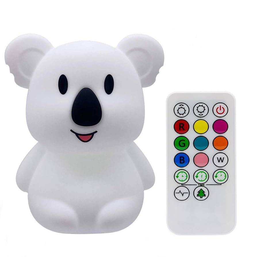 Tekemai Night Light, Bedside Lamp For Kids, Baby Nursery Lamp For