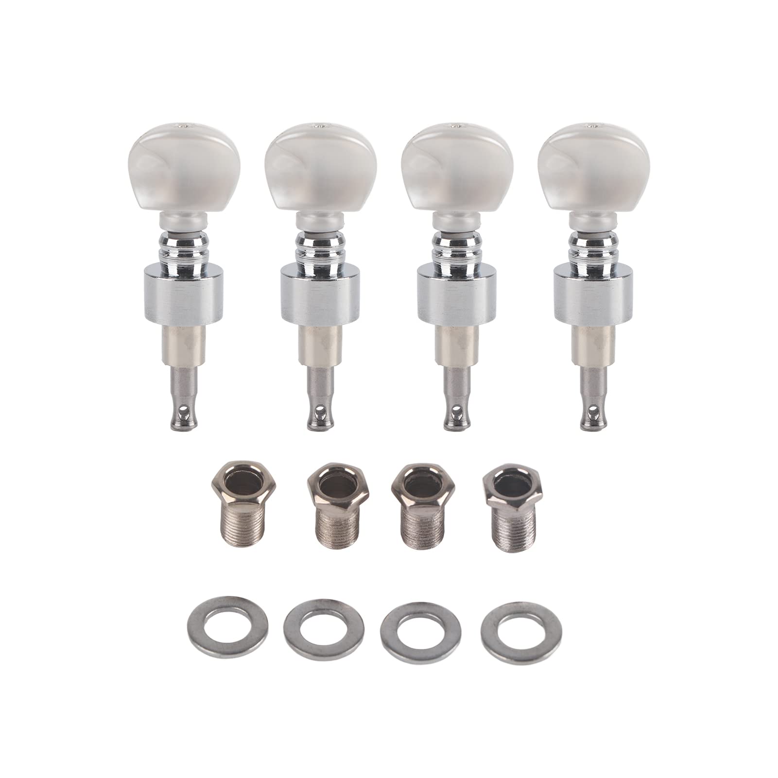 Banjo-Getriebemaschine, 4-teiliges Stimmgerät, Banjo-Getriebe-Maschinenstimmgerät, Perlenwirbel, Musikinstrumentenzubehör HA106 Für Banjo-Stimmung