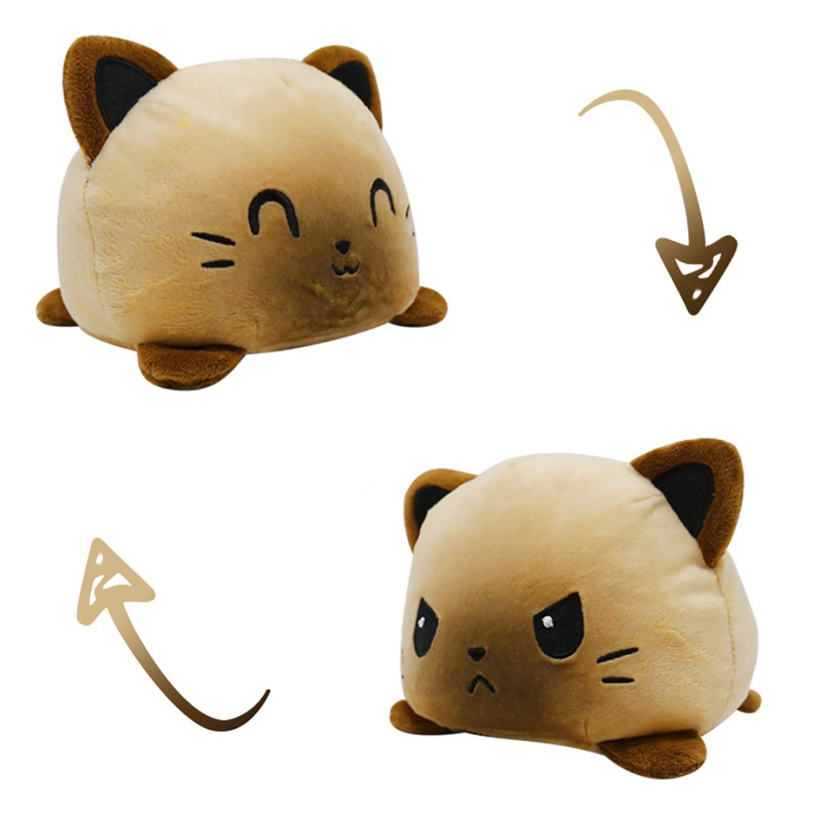 Amazon.co.jp: リバーシブルプラシュのかわいい猫シリーズ