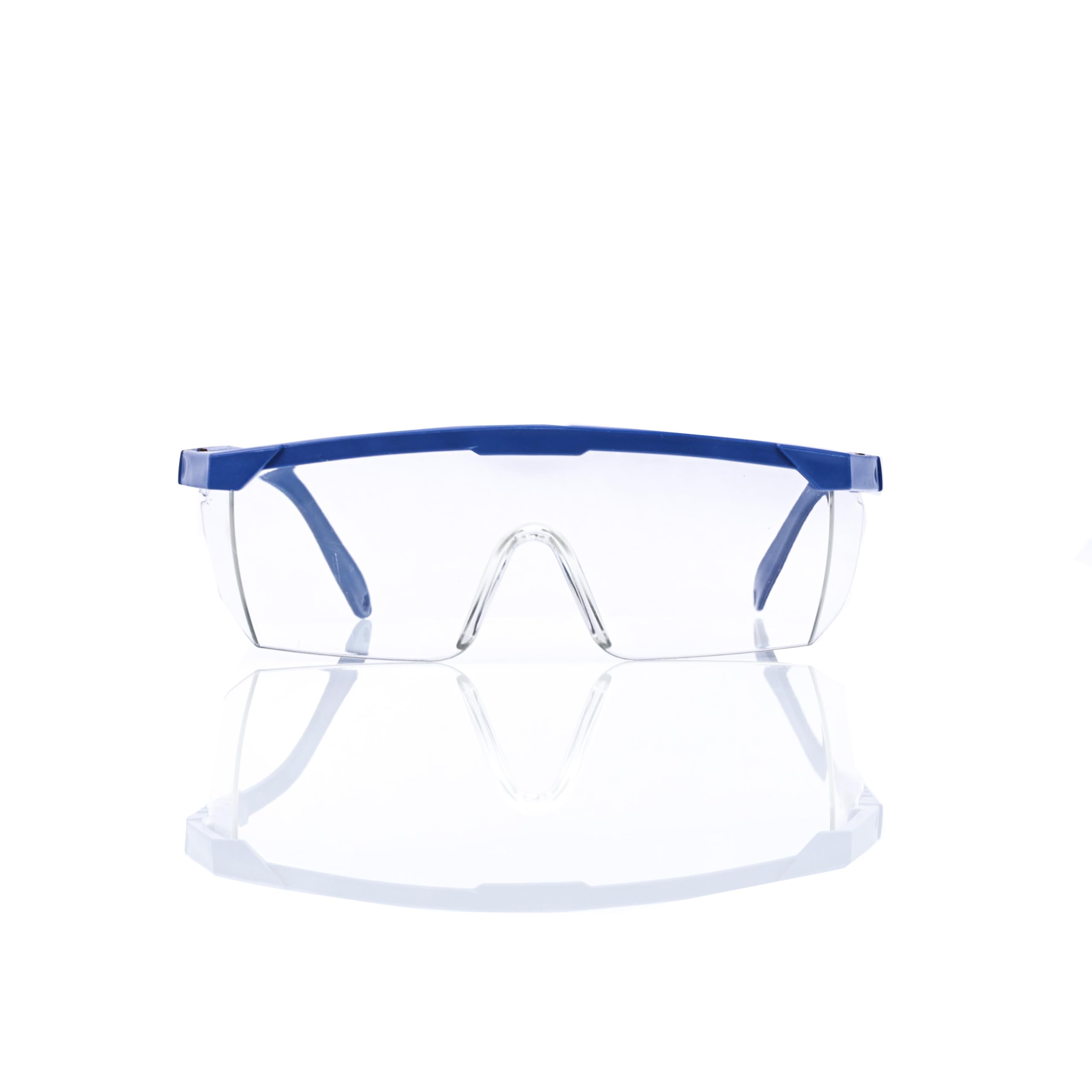 Premium okulary ochronne z soczewkami poliwęglanowymi | ochrona przed promieniowaniem UV, certyfikat EN-166 | idealne do warsztatów, placów budowy, prac ogrodowych | okulary ochronne