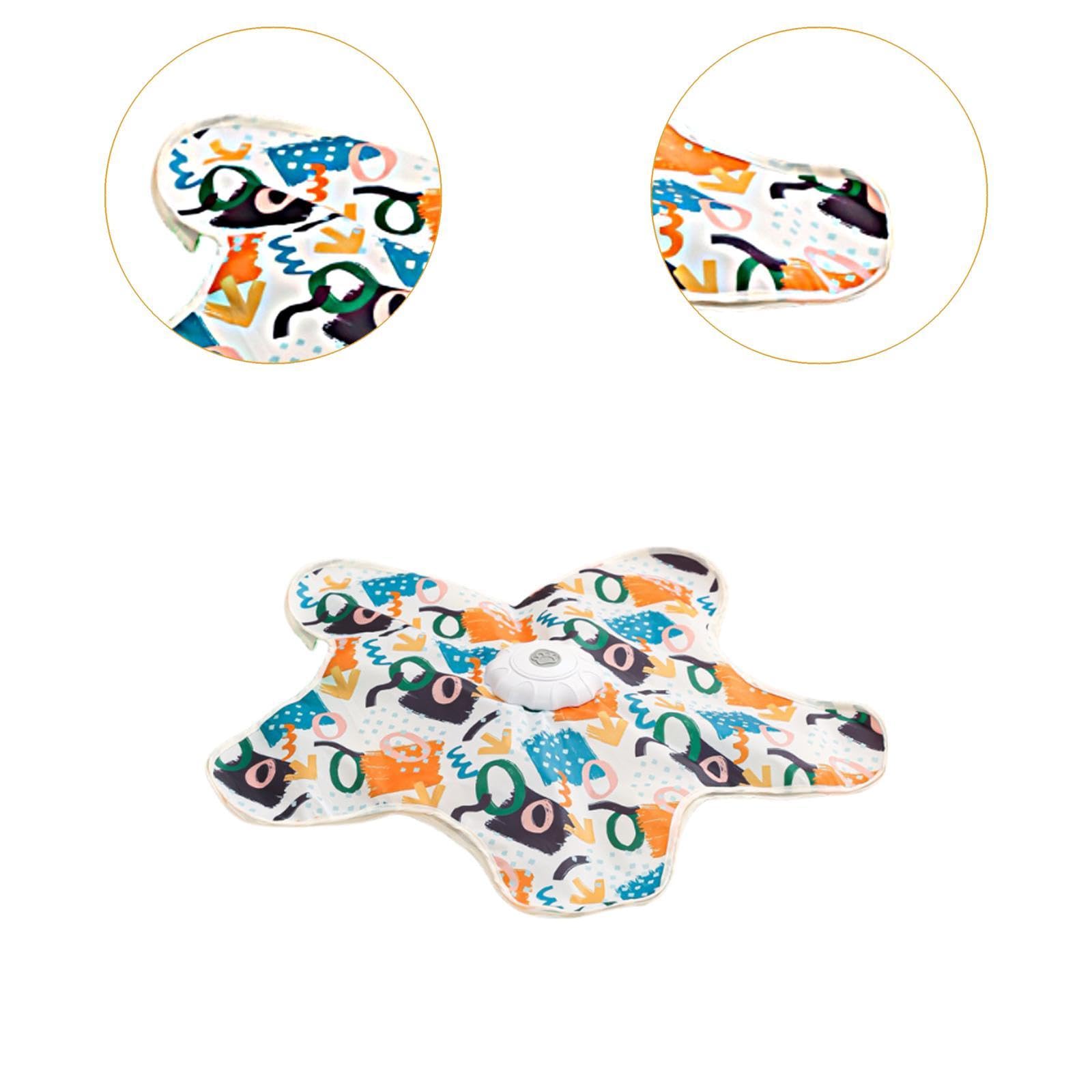 LOVIVER Giocattolo interattivo con Piume per Gatti, Gioco di nascondino per Gatti, Gioco di Caccia al Gatto, di Movimento, Piume per Gattini, 500 mAh