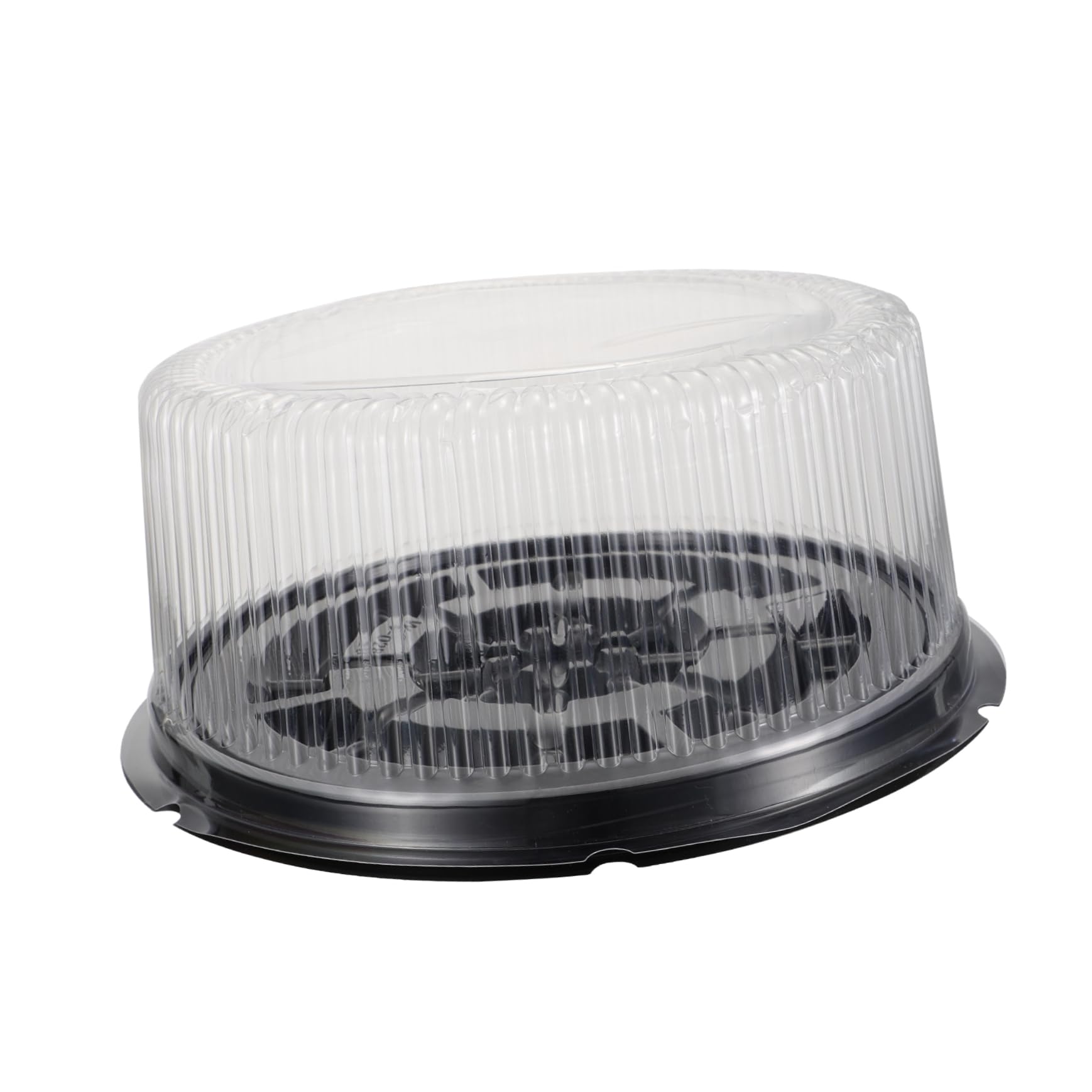 HAKIDZEL 5pcs Transparent Cake Carrier Boxes Single Dessert Packing Container with Support Design Safe Material for Bakery Use for Weddings and Parties