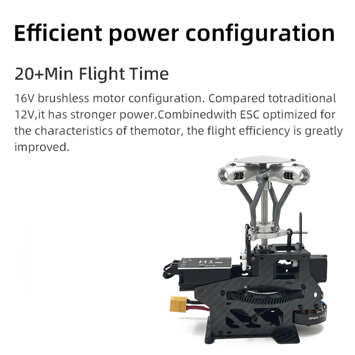FW EC135 RC elicottero per adulti, classe 470 2.4G 6CH militare RC Elicottero aereo con regolatore di volo H1, modalità 1/modalità 2 commutabile, giocattolo regali -RTF