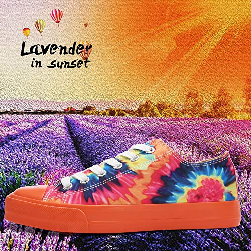 Image of Obtaom Unisex Canvas Shoes Low Top Fashion Sneakers Slip on Walking Shoe