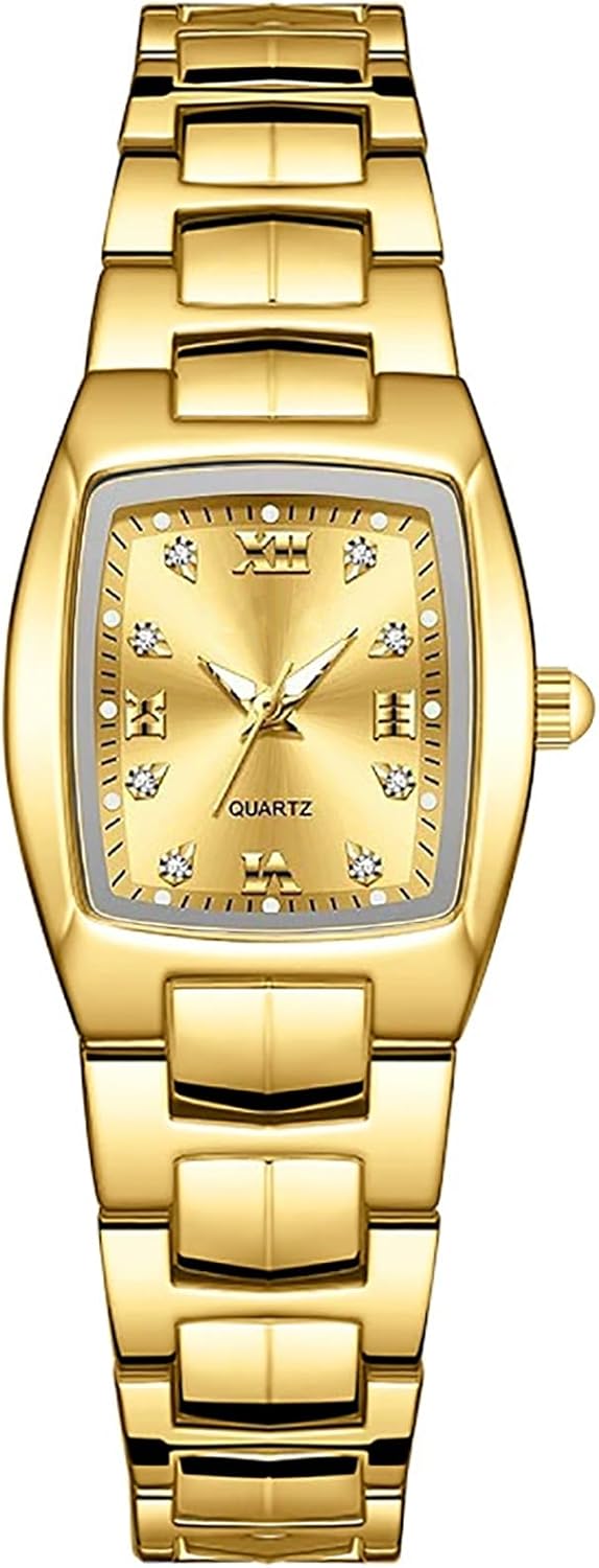 Luxury Business Watches for Women with Vintage Rectangular