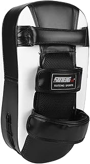 Luva de boxe Chute de boxe Muay Thai Punching Pad Curvo Strike Shield Boxe Training Mitt Punching Pad de esportes ao ar livre Equipamento de prática de boxe Boxing Pad Arc Pad para homens e