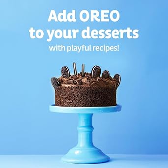Oreo Birthday Party Sandwich Biscuits, Filled with Caramel Flavoured Crème, 154 g (Pack of 1)