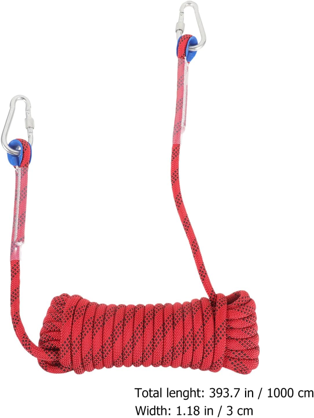 Heavy Duty Dog Tie Out Cable 50ft Spring-Loaded Stainless Steel Runner Leash for Outdoor Camping and Training for Large and Small Dogs