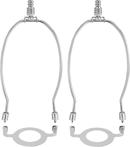 Kit de soporte ajustable para arpas de pantalla de lámpara, 8, 9, 10 pulgadas con base de luz E26, piezas para lámparas de mesa y de pie, soporte de